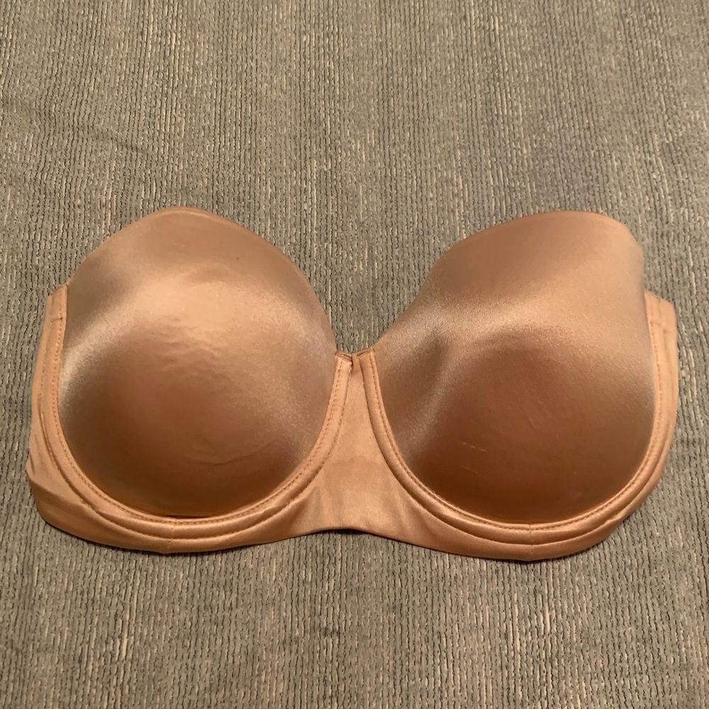 Strapless bra
